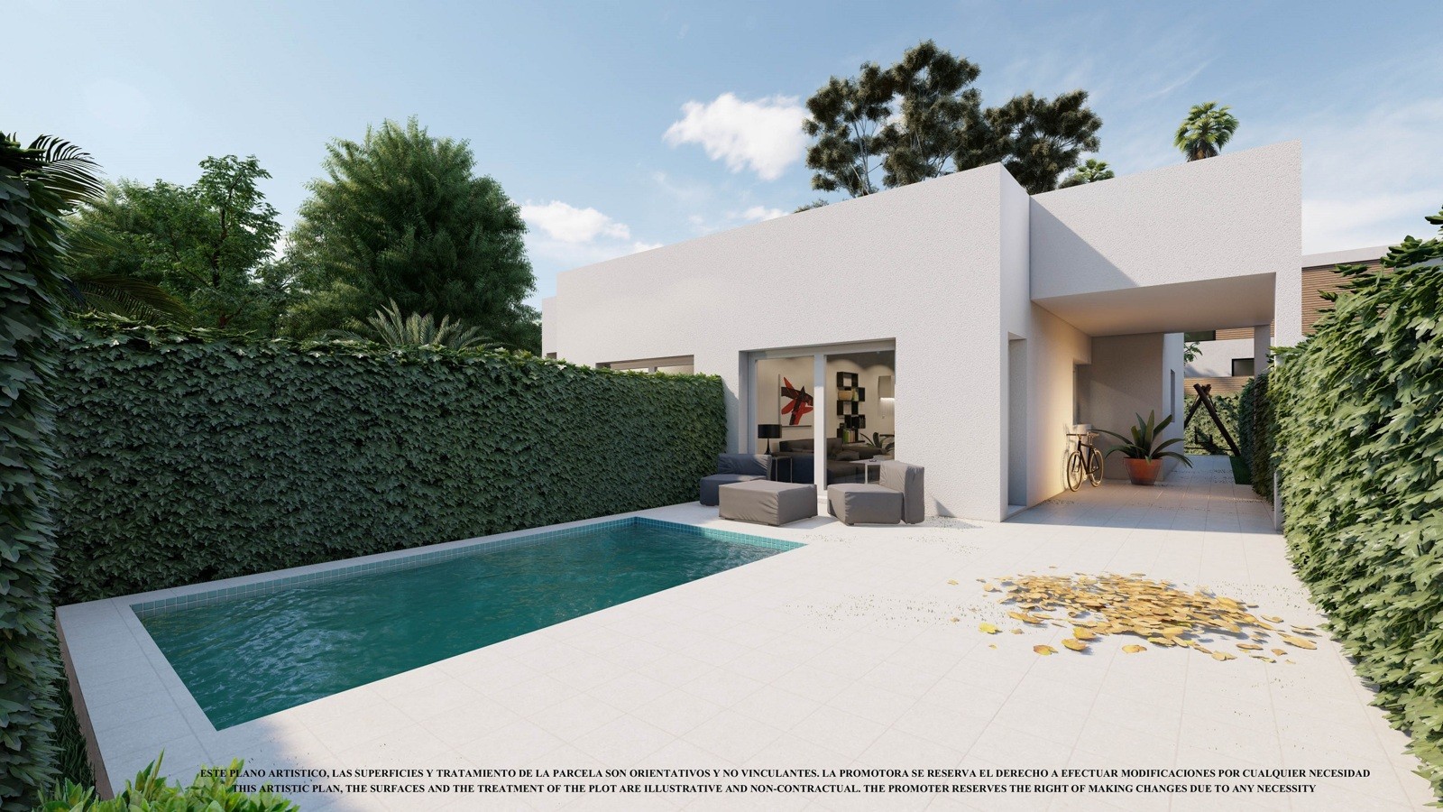 Villa’s met diverse modellen om uit te kiezen en te bouwen in Los Alcazares 1