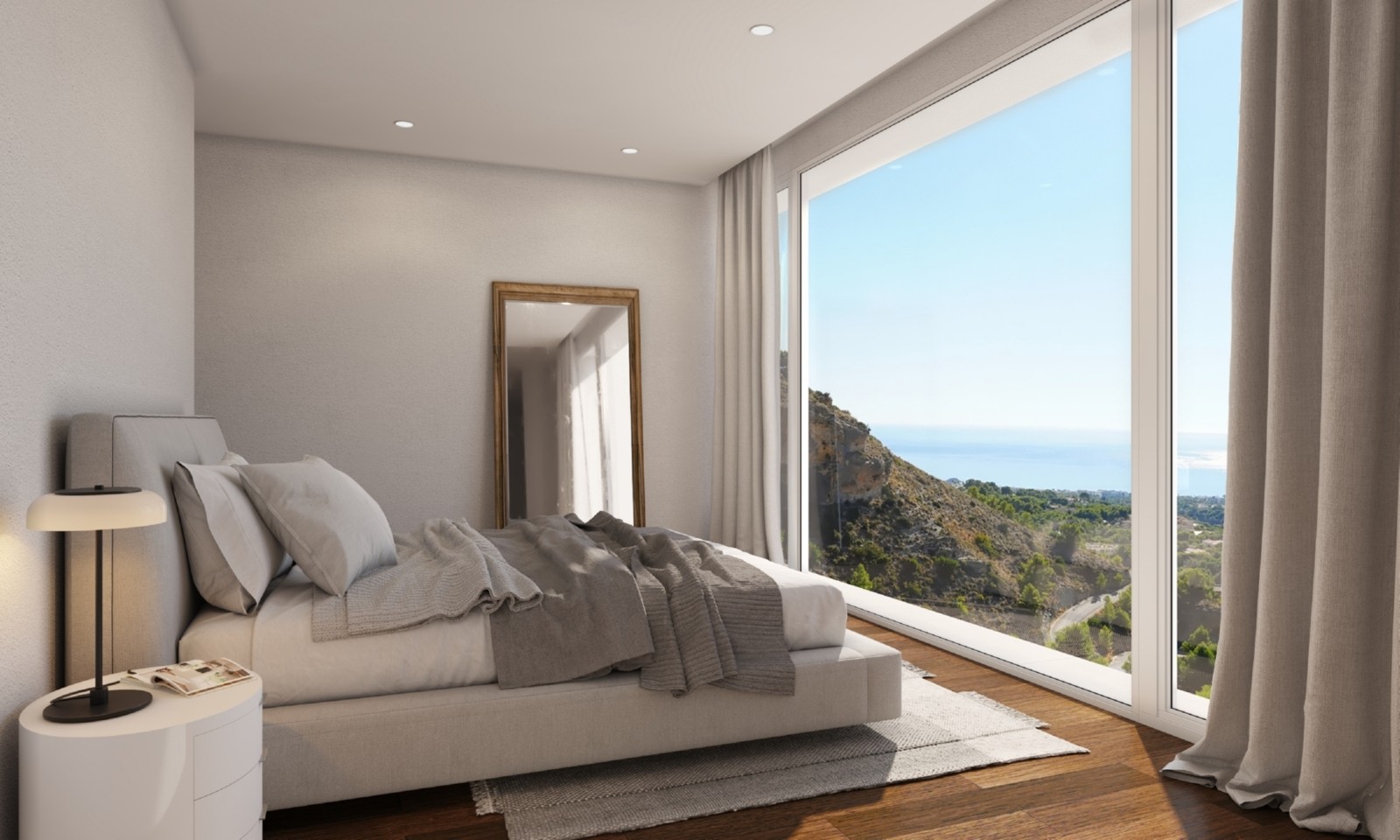 Villas de luxe avec intérieurs spacieux et vues panoramiques sur la mer à Altea 16
