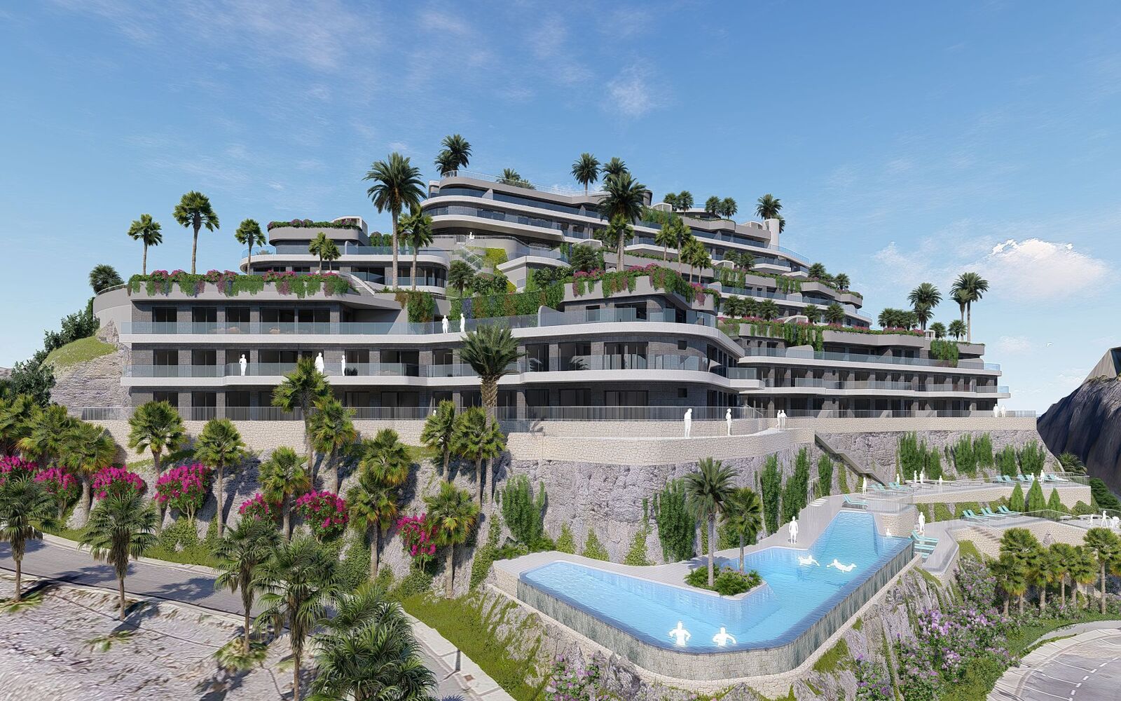Appartement met prachtig zicht op unieke locatie te Aguilas 6