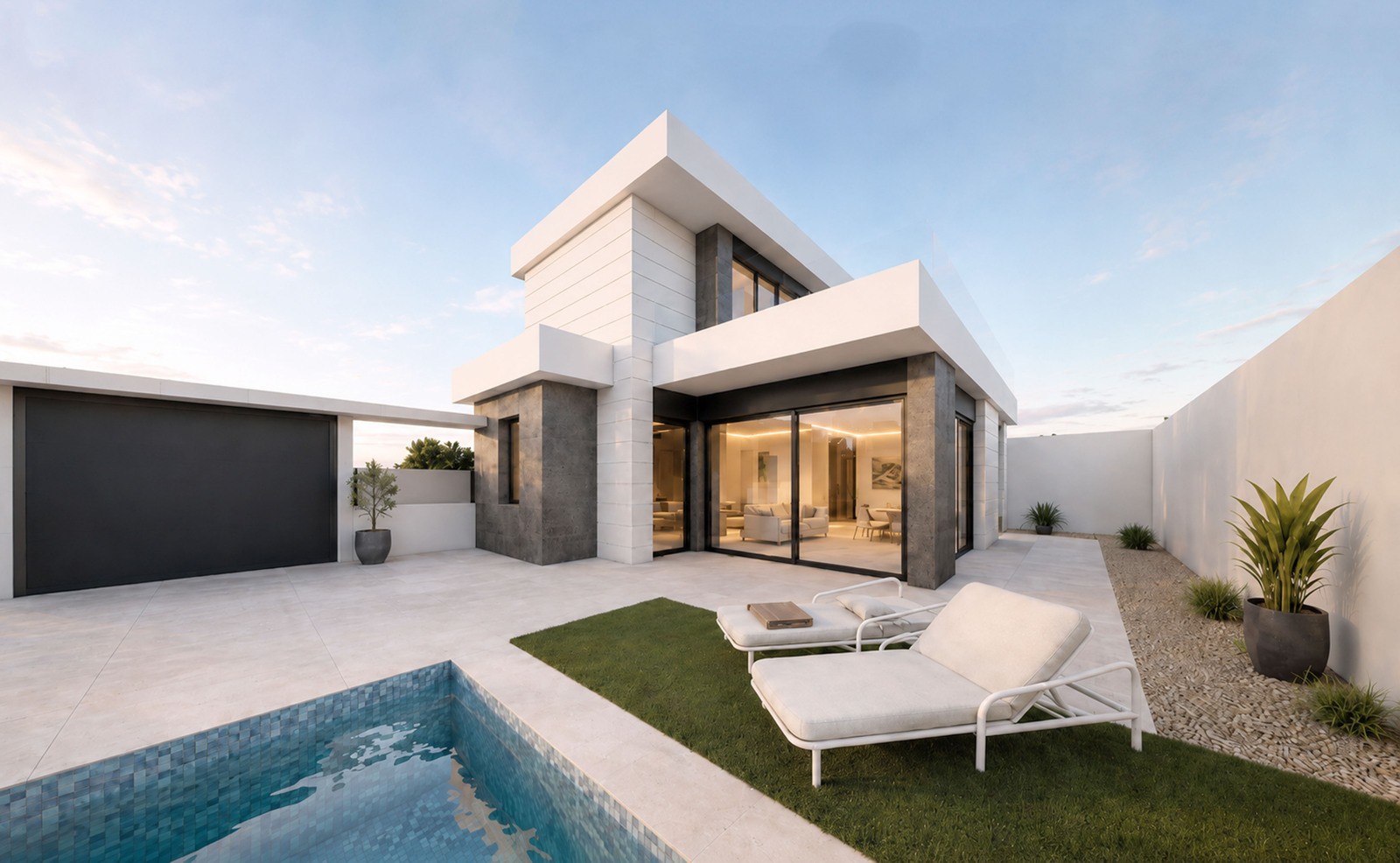 Moderne, nieuwbouwwilla’s in Pilar de la Horadada, vlak bij het strand 3