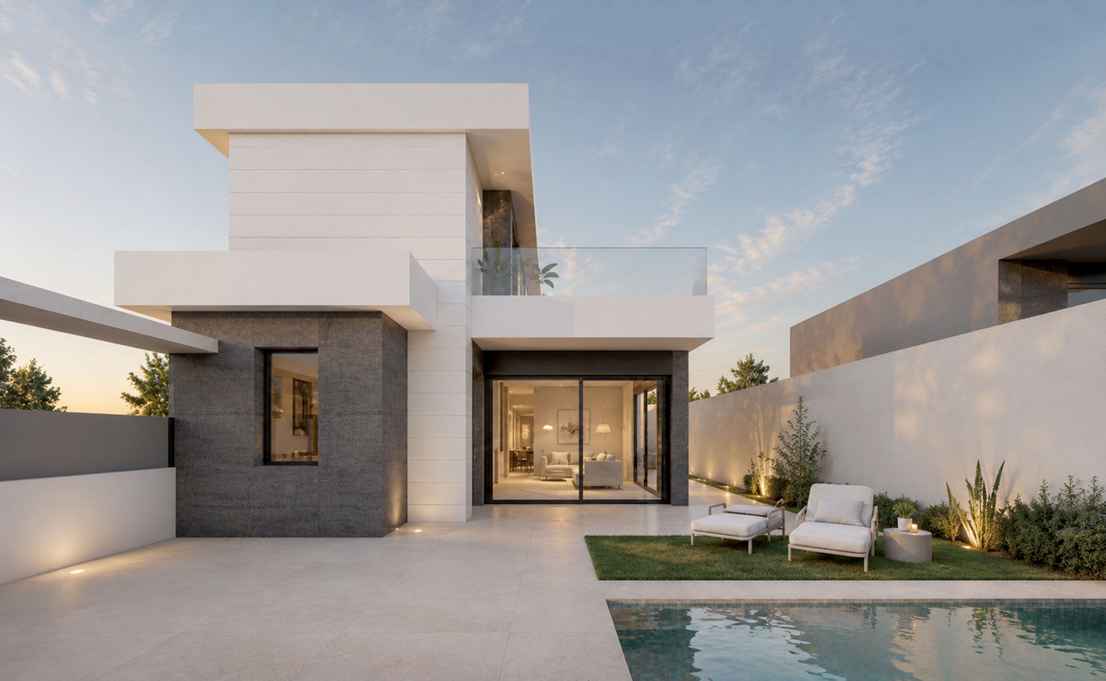 Moderne, nieuwbouwwilla’s in Pilar de la Horadada, vlak bij het strand 6