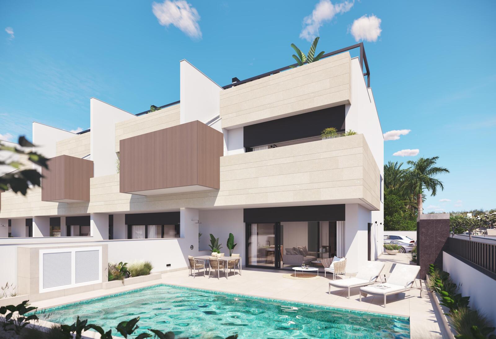 Projet à petite échelle comprenant des logements avec piscines privées à Pilar de la Horadada 1