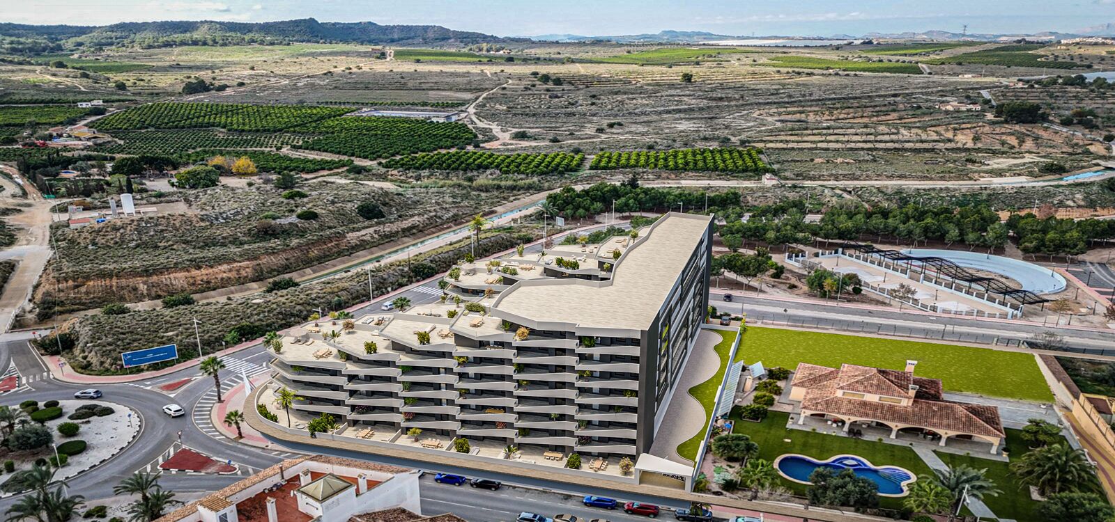 Nieuwbouwwoningen met zwembad in San Miguel de Salinas 3