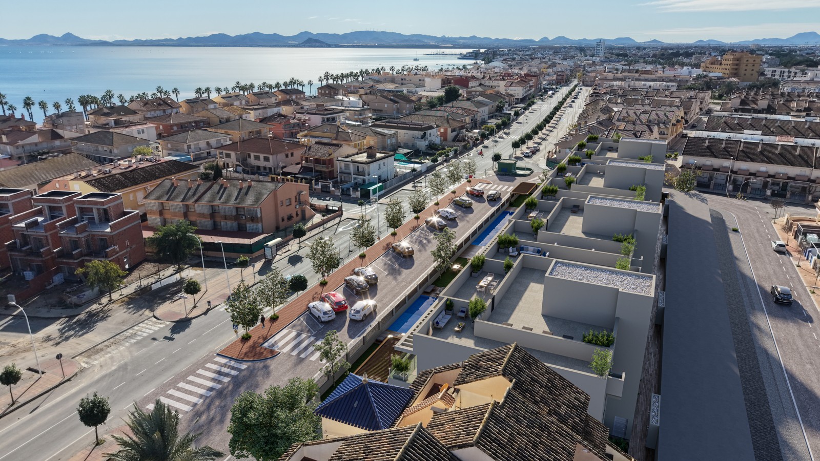 Nieuwbouwwoningen op 250 meter van het strand van Los Narejos, in Los Alcázares 4