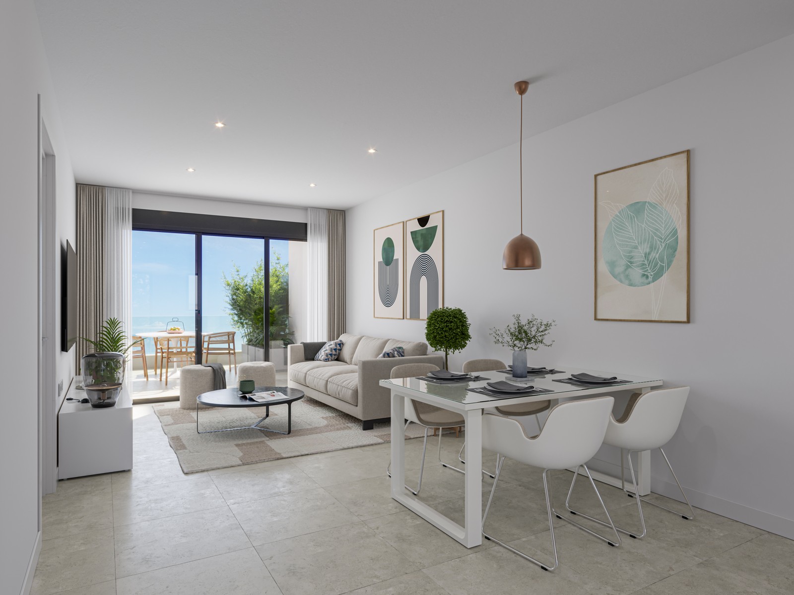 Nieuwbouwwoningen op 250 meter van het strand van Los Narejos, in Los Alcázares 9