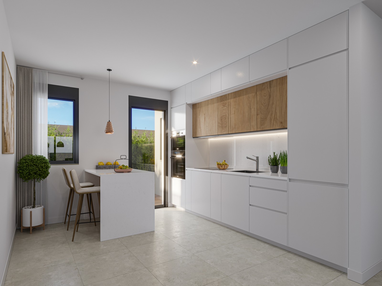 Nieuwbouwwoningen op 250 meter van het strand van Los Narejos, in Los Alcázares 10