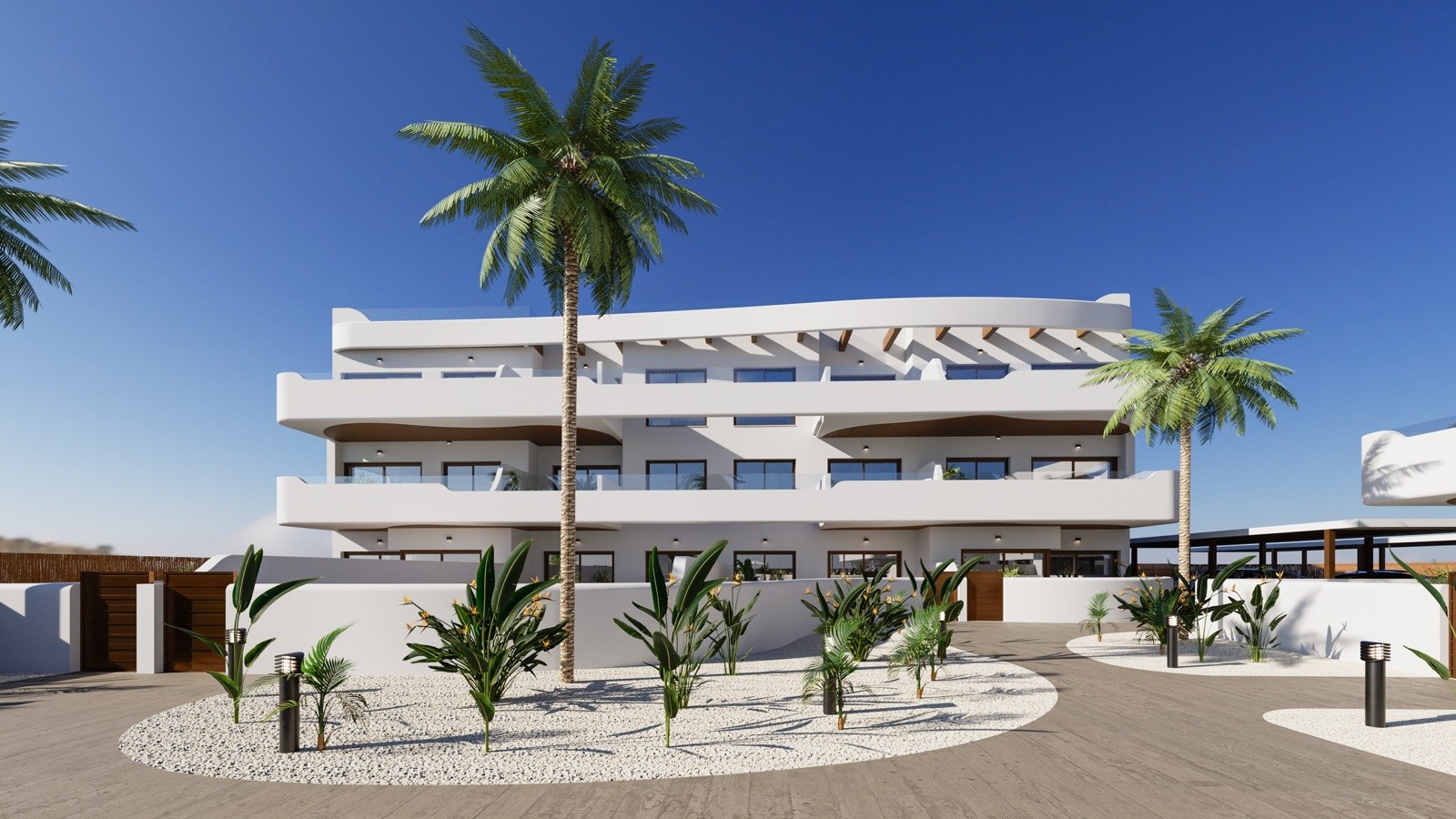 Nieuwbouwappartement met ruim solarium in La Serena Golf 7