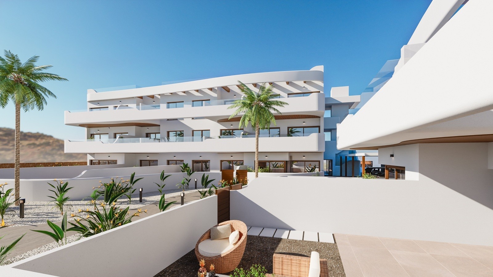 Nieuwbouwappartement met ruim solarium in La Serena Golf 8