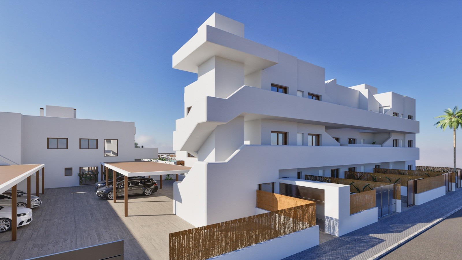 Nieuwbouwappartement met ruim solarium in La Serena Golf 13