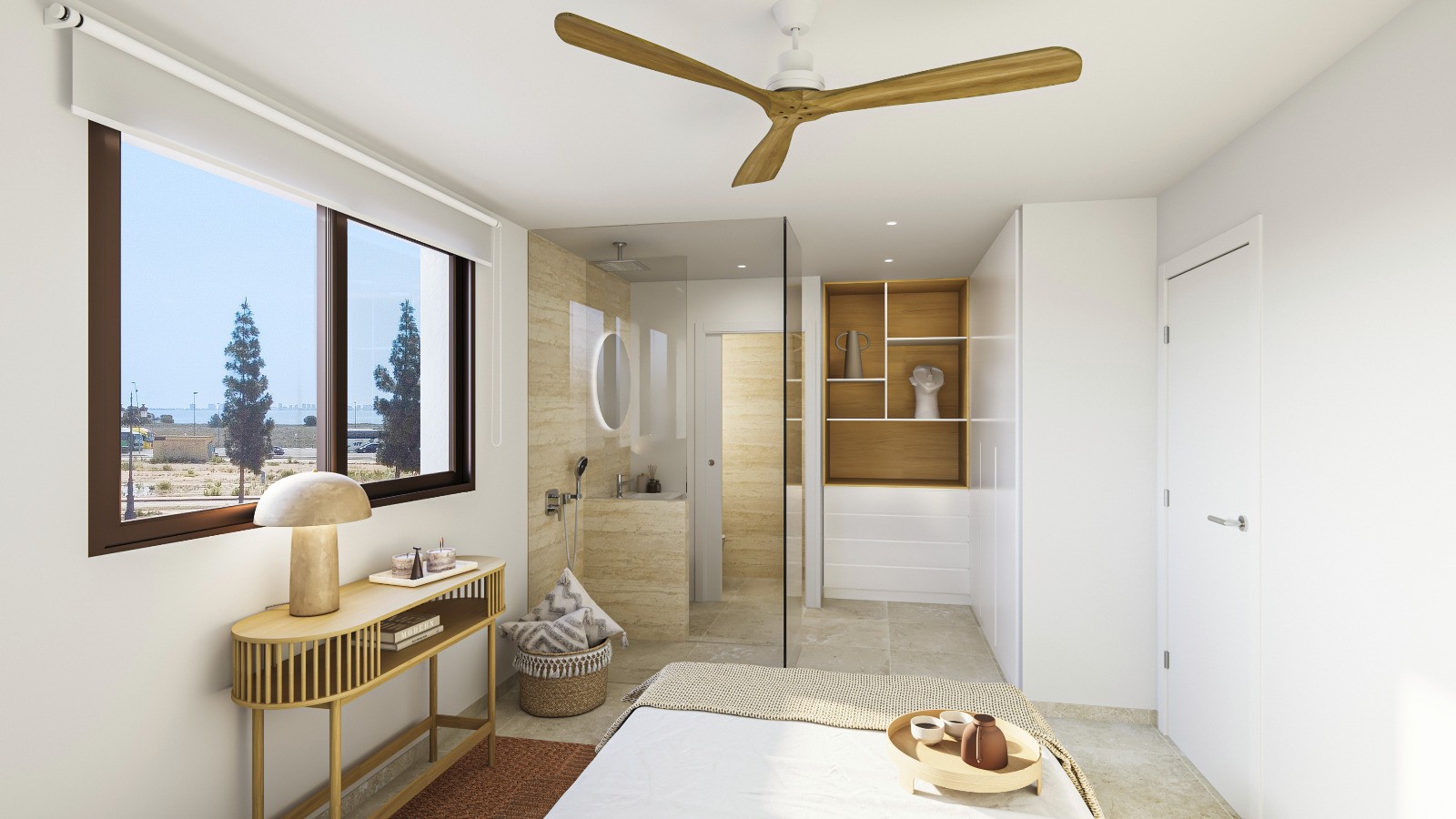 Nieuwbouwappartement met ruim solarium in La Serena Golf 17