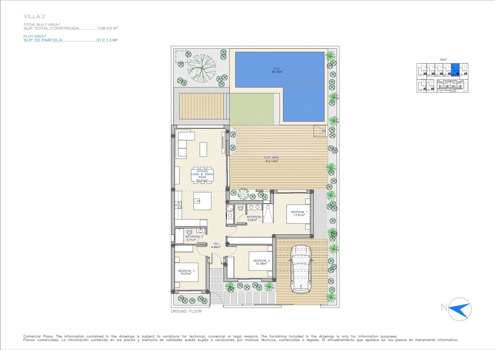 Frontlijn golf woningen in Los Alcazares 16