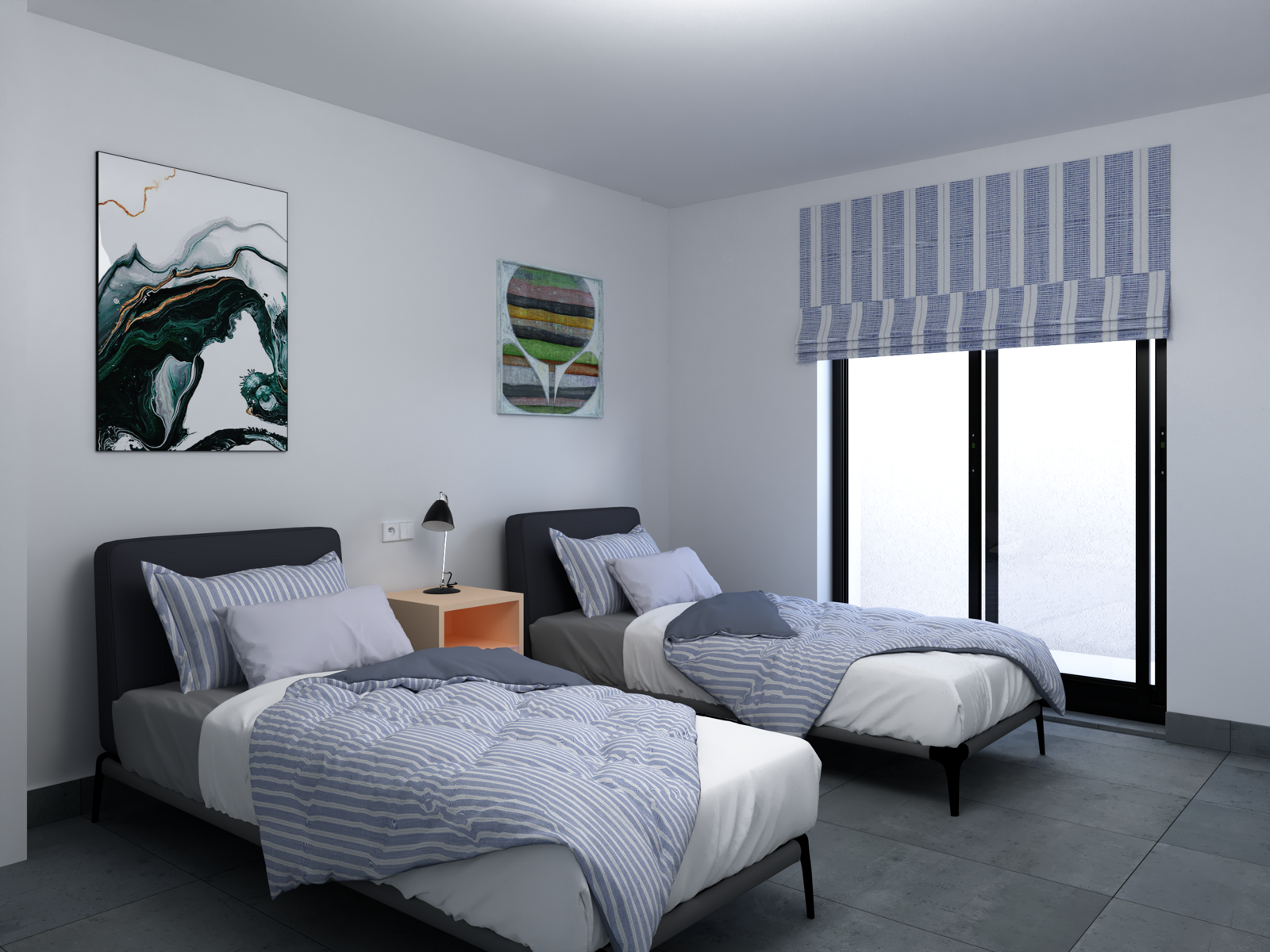 Modern wonen met privézwembaden en eersteklas voorzieningen 5