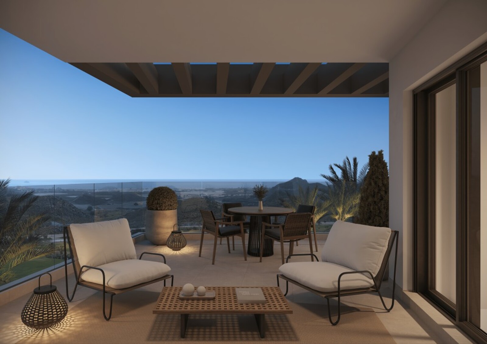 Nieuwbouwwoningen met uitzicht op zee en golfbaan in Pulpí, Almería 5