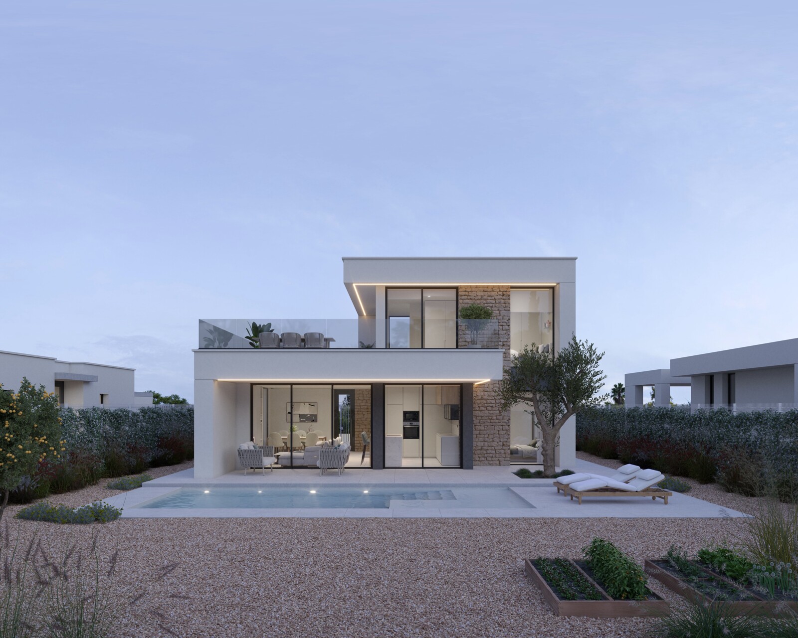 Villas de golf exclusives en première ligne à Hacienda del Álamo, Costa Cálida 8