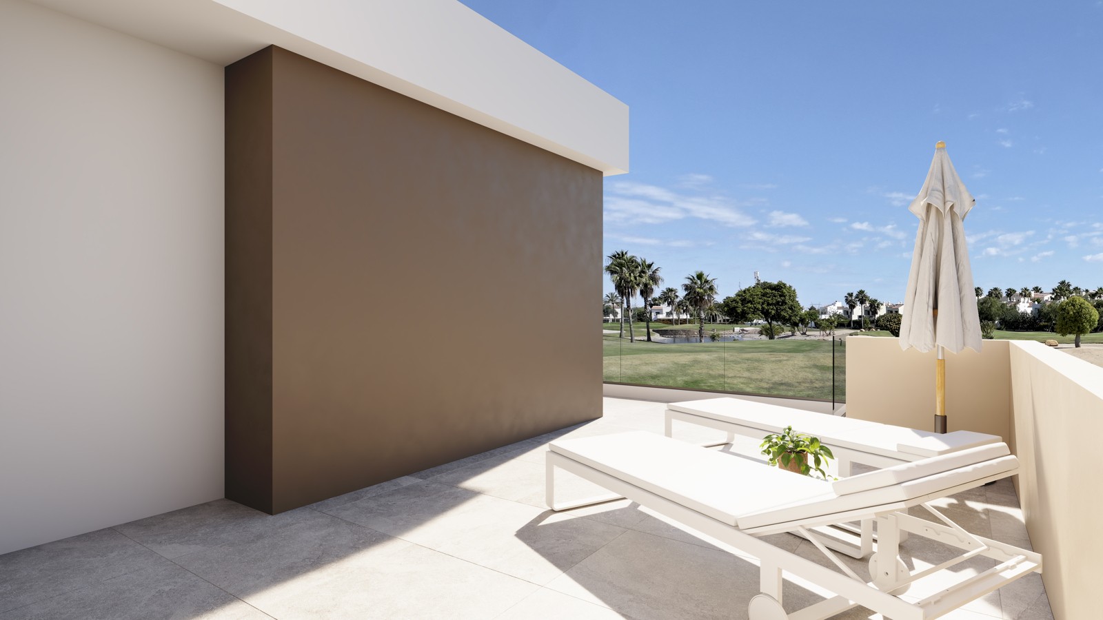 Villas neuves avec piscine privée sur le terrain de golf de Roda Golf 9