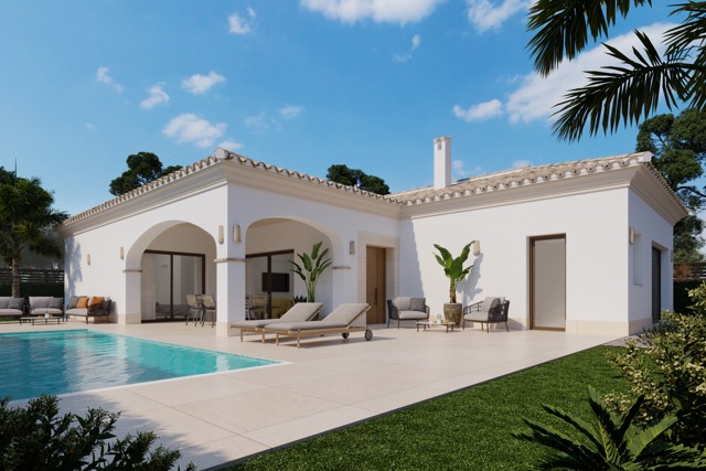 Nieuw gebouwde mediterrane villa's in San Pedro del Pinatar