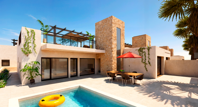 Nieuwbouwproject met appartementen, bungalows en villa's in Fuente Álamo,