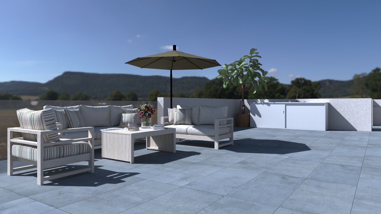 Luxe gelijkvloerse villa's met privézwembad in Balsicas, Murcia 4