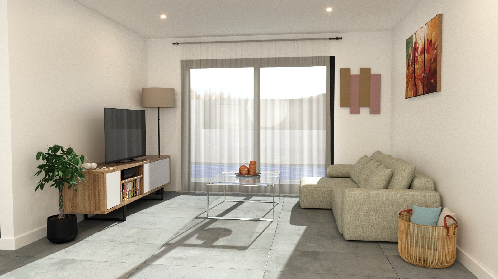 Luxe gelijkvloerse villa's met privézwembad in Balsicas, Murcia 5