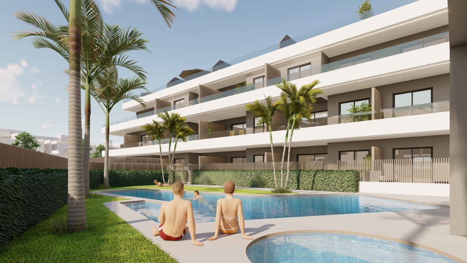 Maisons et bungalows neufs à vendre à Pilar de la Horadada, près de la plage 3