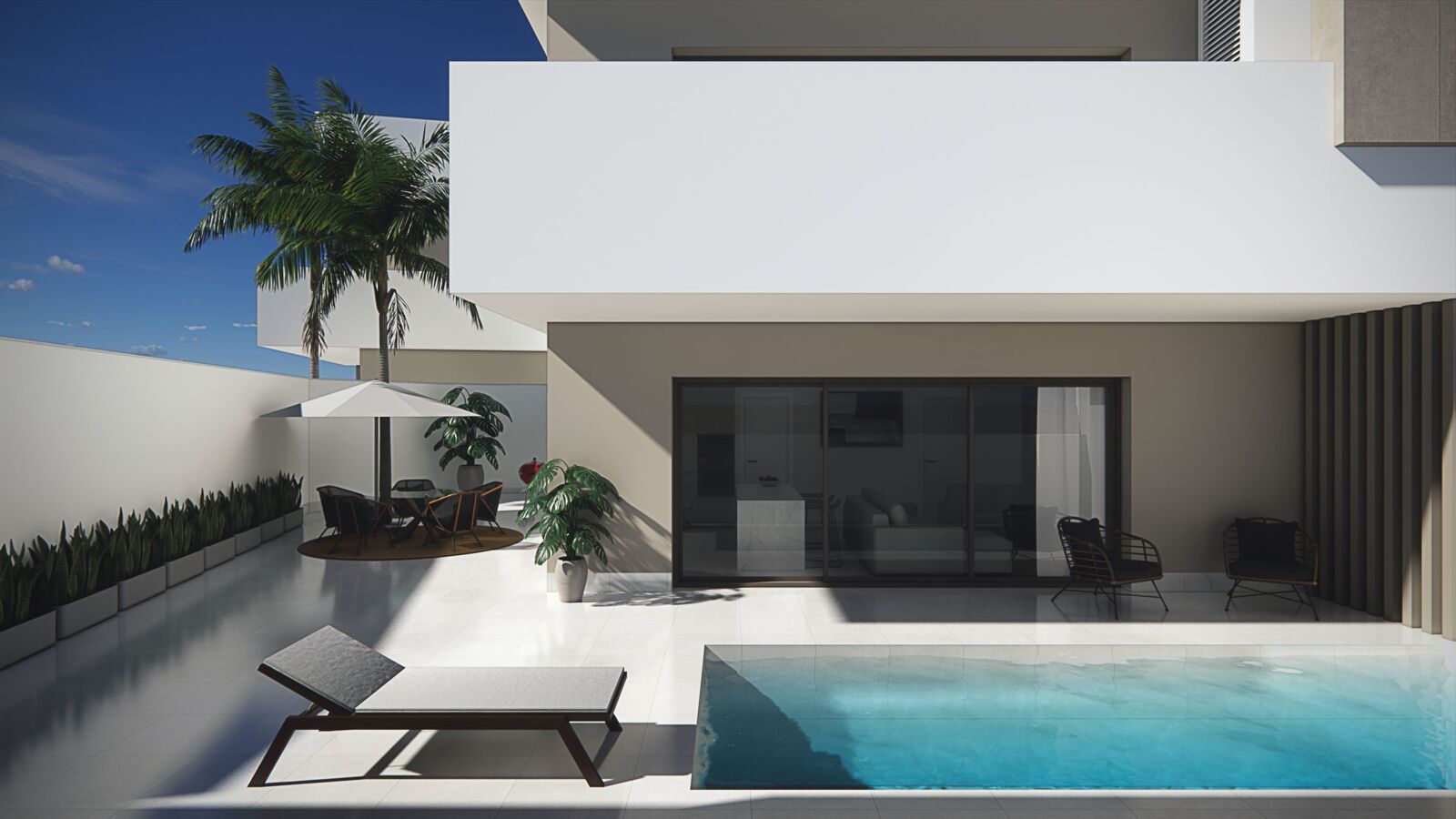Maisons neuves à vendre à Pilar de la Horadada, à 3 km de la plage 2