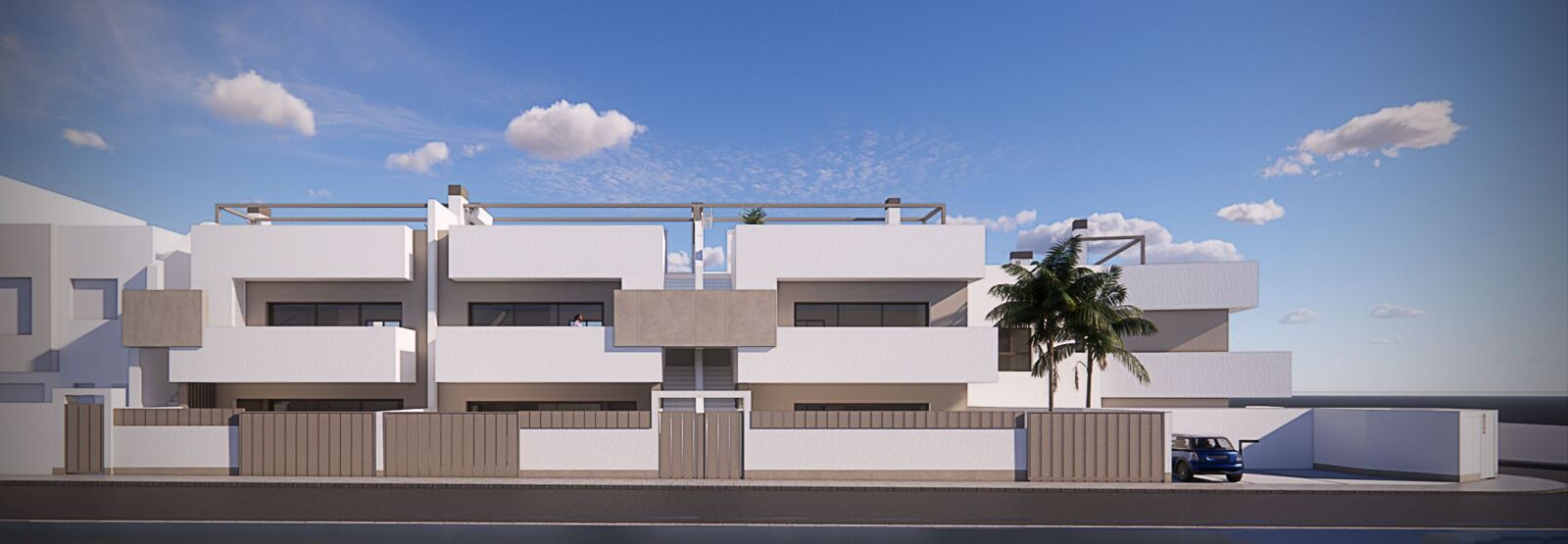 Maisons neuves à vendre à Pilar de la Horadada, à 3 km de la plage 5