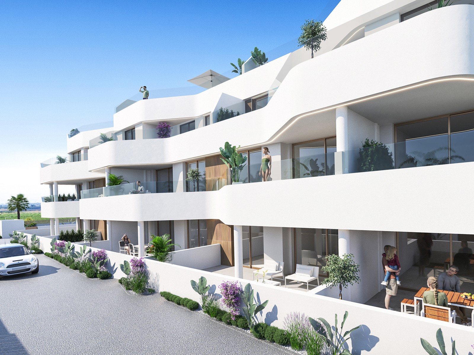 Nieuwbouwwoningen en villa’s aan de golfbaan in Los Alcázares, Costa Cálida 5