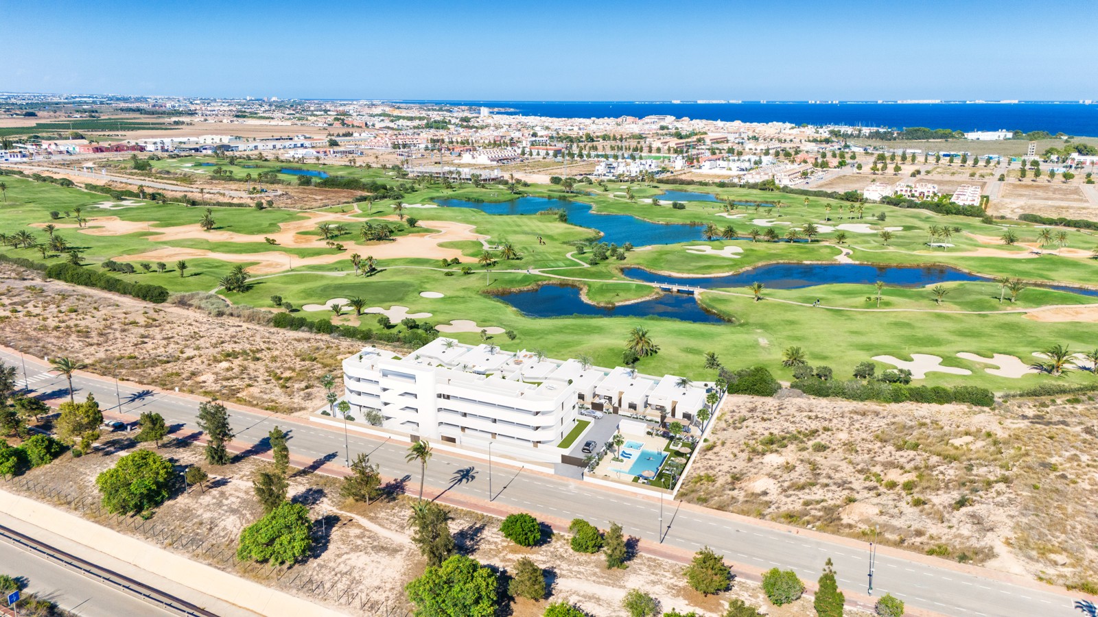 Nieuwbouwwoningen en villa’s aan de golfbaan in Los Alcázares, Costa Cálida 7