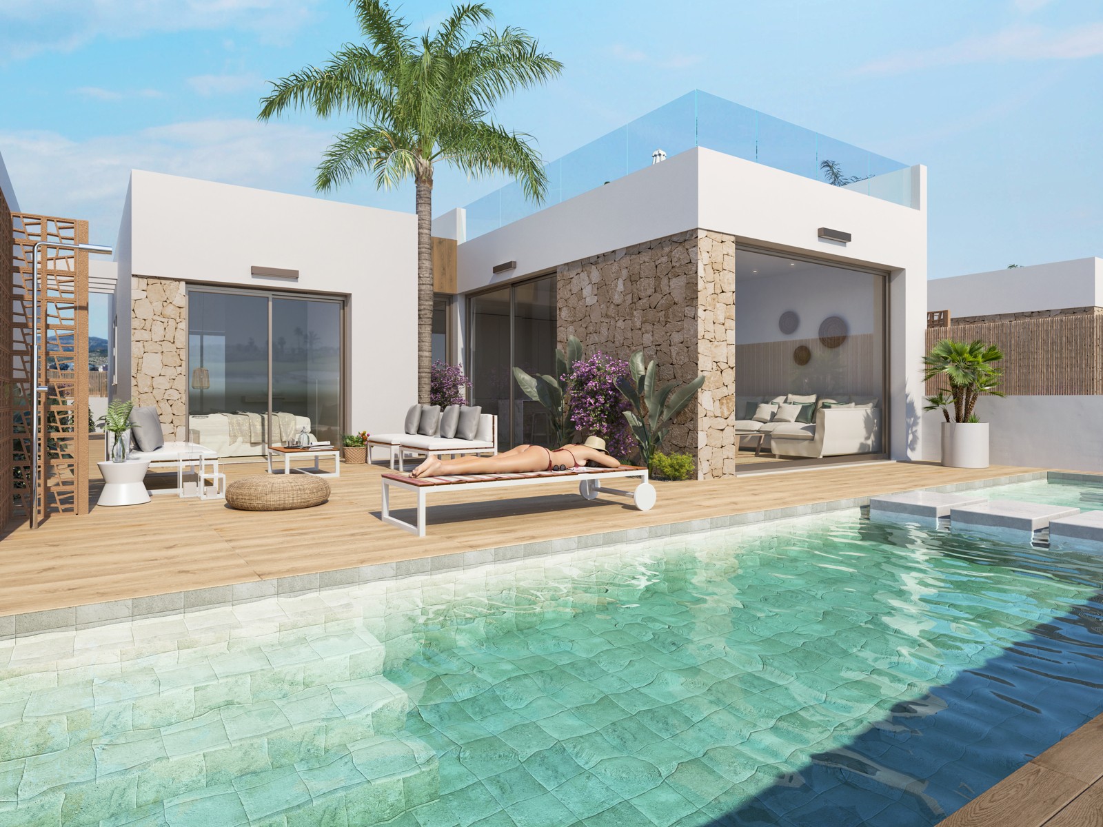 Nieuwbouwwoningen en villa’s aan de golfbaan in Los Alcázares, Costa Cálida 6