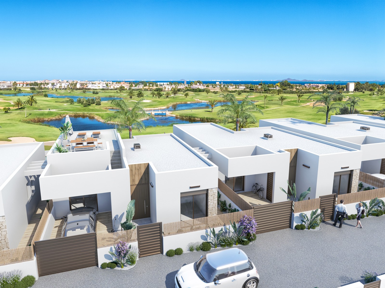 Nieuwbouwwoningen en villa’s aan de golfbaan in Los Alcázares, Costa Cálida 7