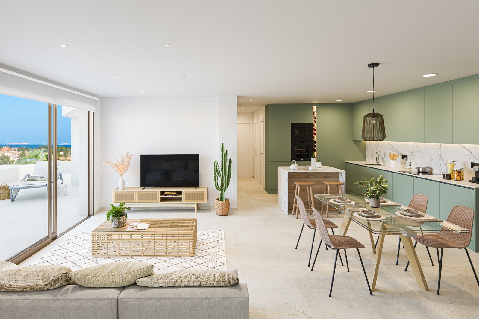 Nieuwbouwwoningen en villa’s aan de golfbaan in Los Alcázares, Costa Cálida 17