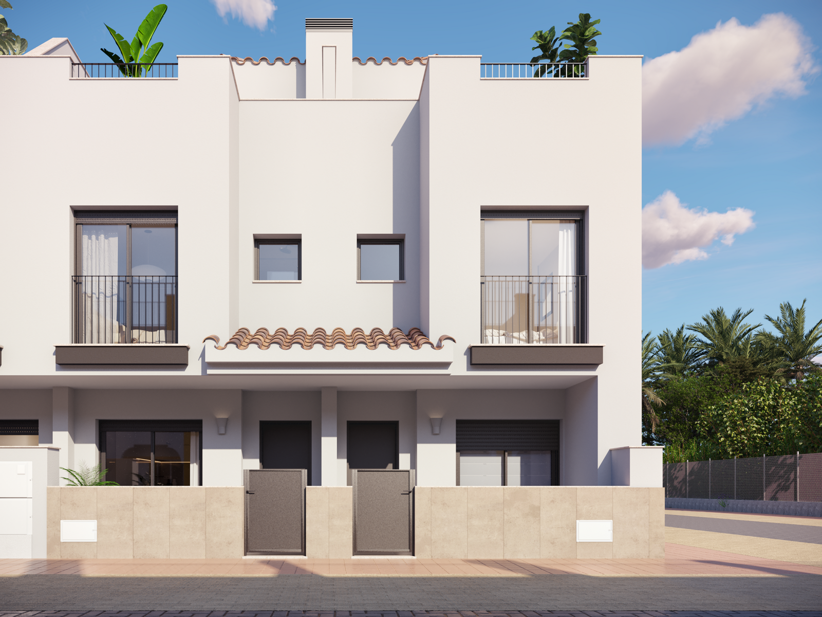 Moderne herenhuizen nabij golfbanen in Santa Rosalía (Murcia) 5