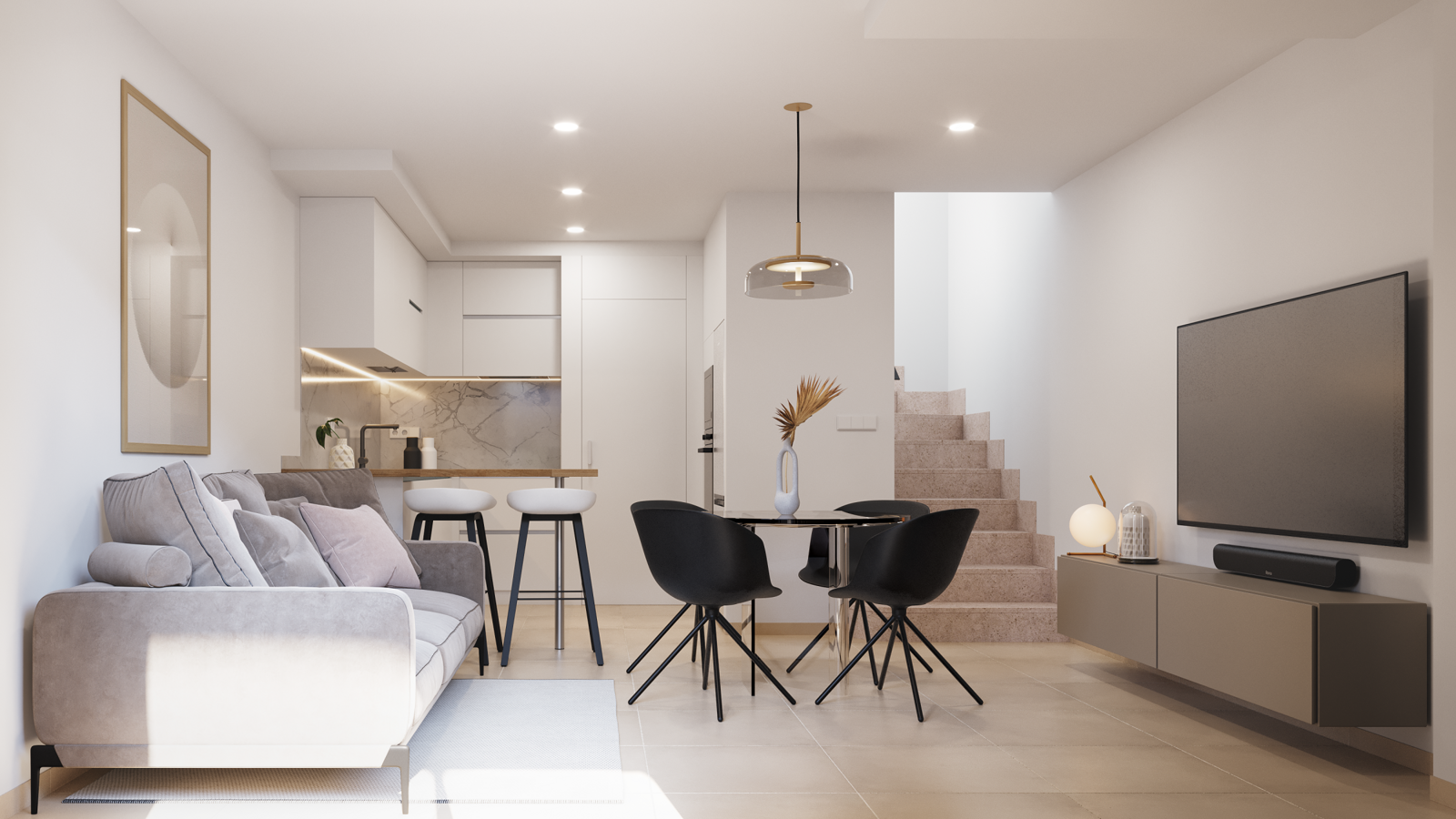 Moderne herenhuizen nabij golfbanen in Santa Rosalía (Murcia) 7