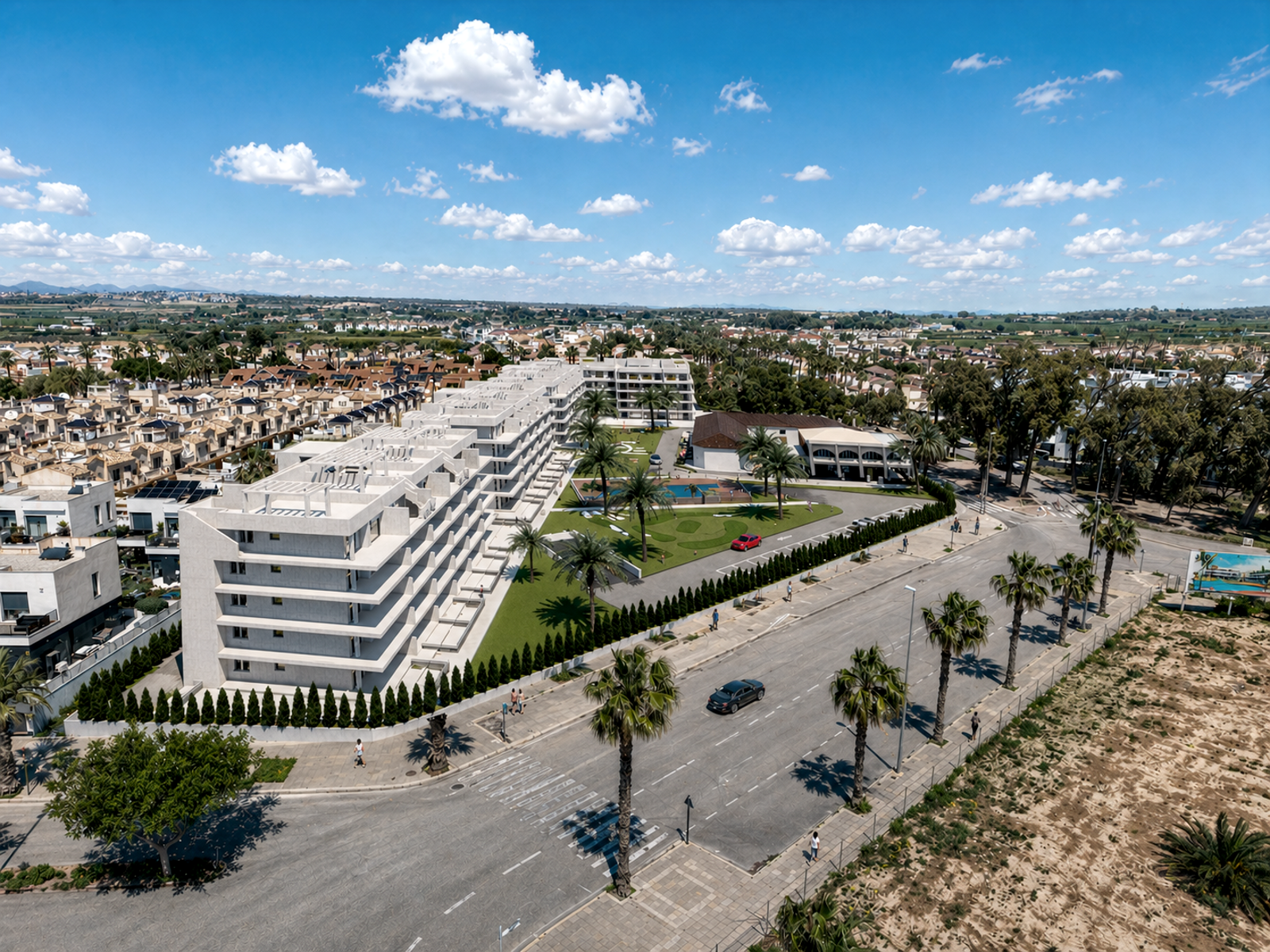 Appartements modernes à El Raso-Guardamar : un cadre de vie contemporain à proximité de la plage et 4