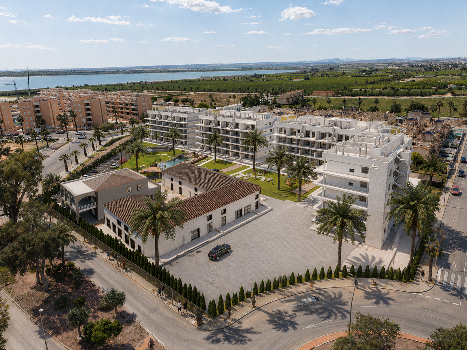 Appartements modernes à El Raso-Guardamar : un cadre de vie contemporain à proximité de la plage et 5