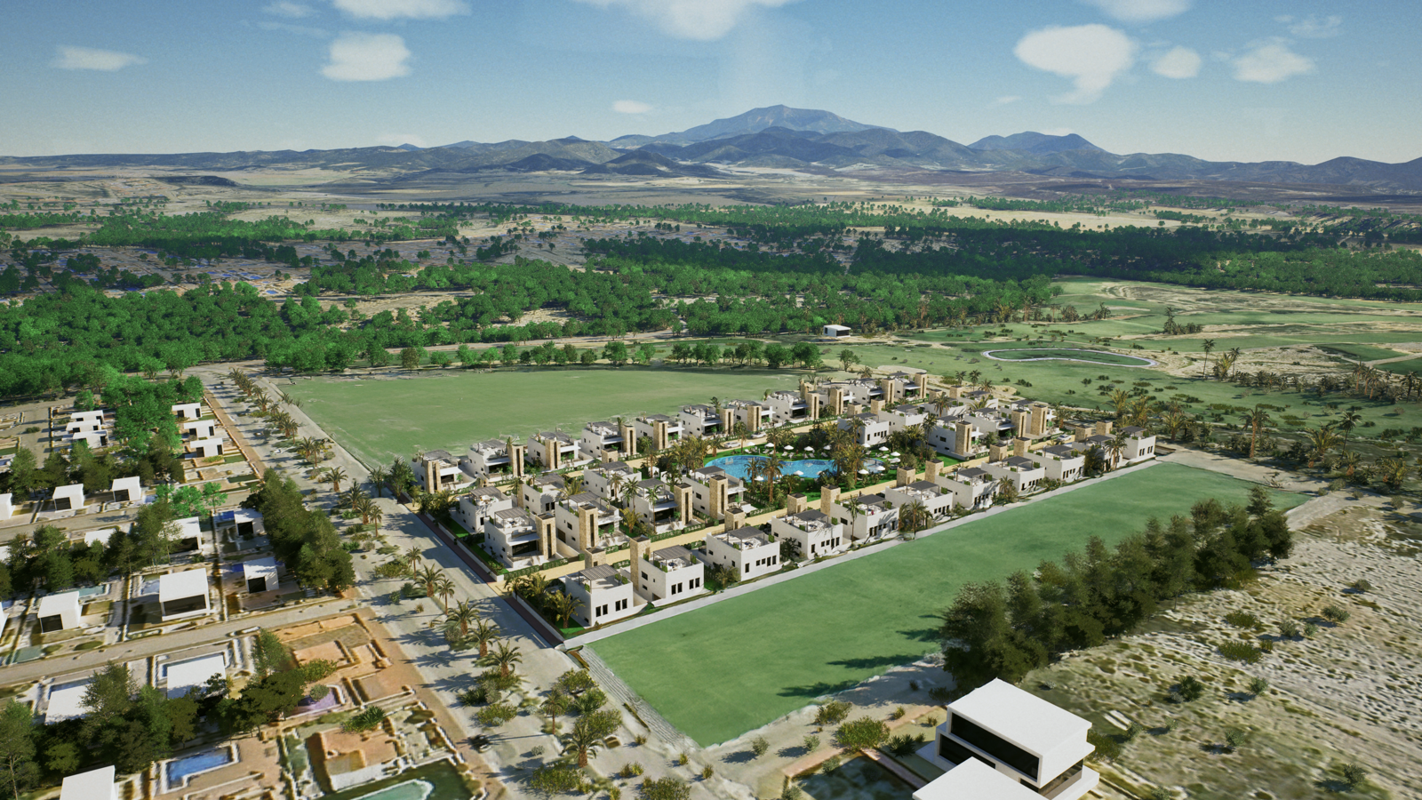 Villas neuves à Camposol Golf (Mazarrón-Murcie) avec terrasse sur le toit et cave 9