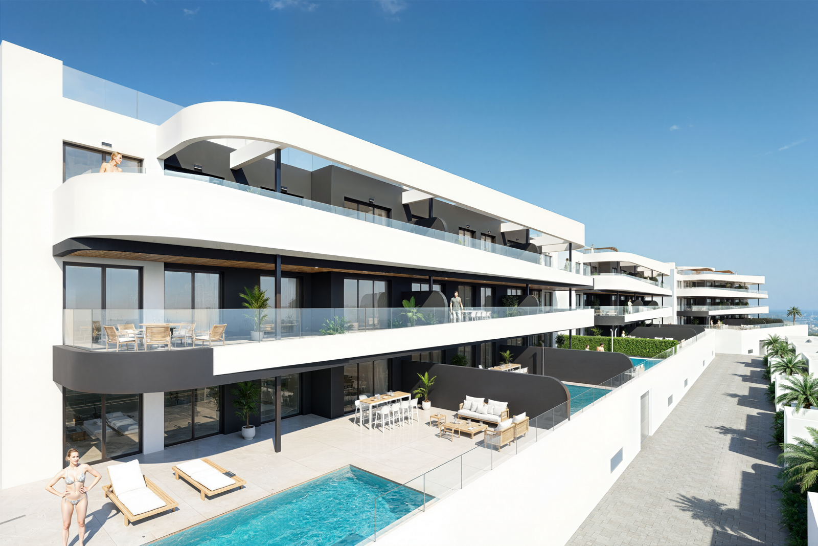 Nieuwbouwwoningen en villa’s met uitzicht op de golfbaan La Serena in Los Alcázares 8