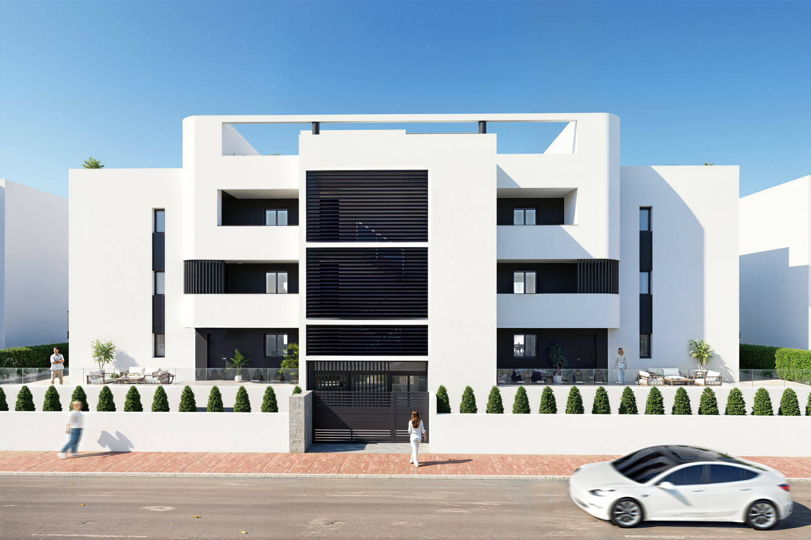 Nieuwbouwwoningen en villa’s met uitzicht op de golfbaan La Serena in Los Alcázares 11