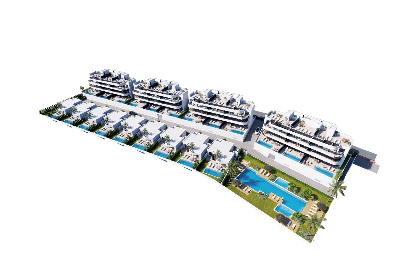 Nieuwbouwwoningen en villa’s met uitzicht op de golfbaan La Serena in Los Alcázares 4