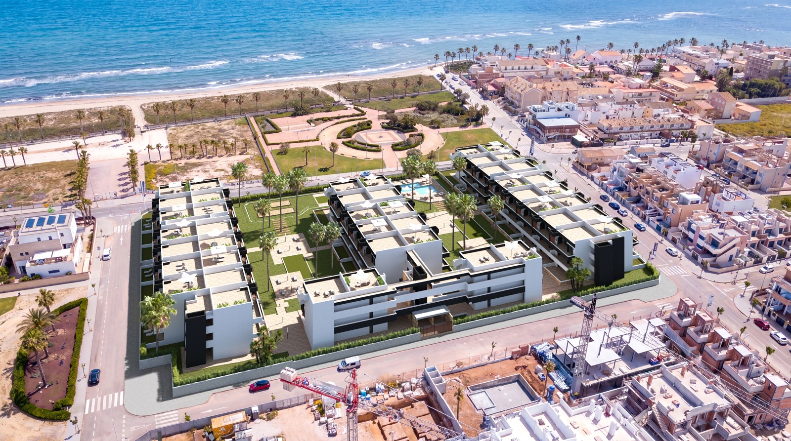Lancement d'un nouveau complexe d'appartements touristiques en bord de mer à Las Higuericas, sur la 1