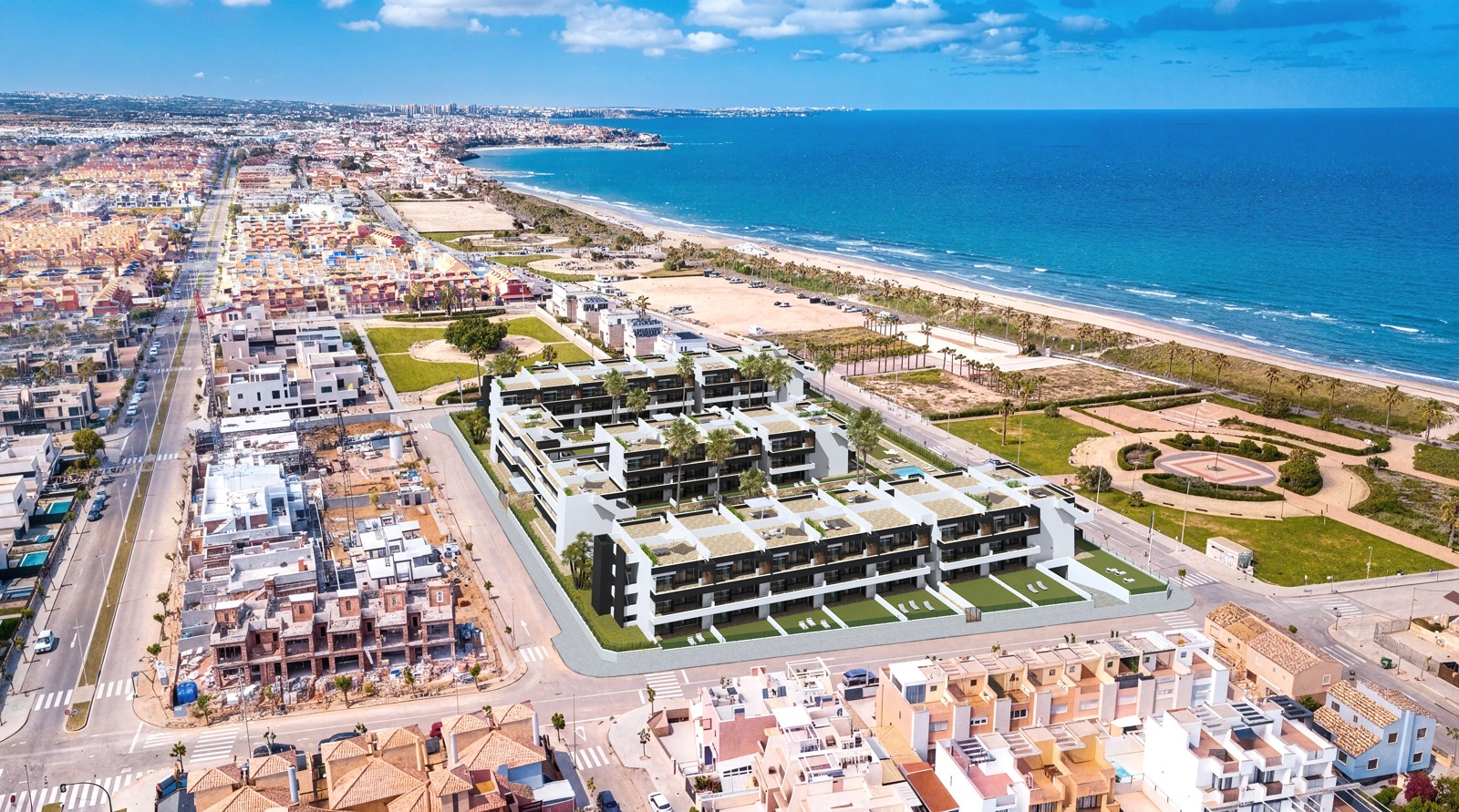 Lancement d'un nouveau complexe d'appartements touristiques en bord de mer à Las Higuericas, sur la 6
